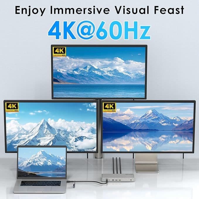 DisplayLink　トリプル4K@60Hzユニバーサルドッキングステーション