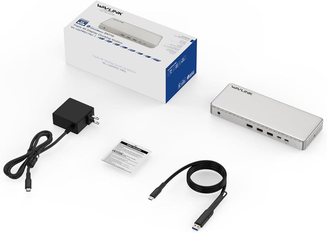 DisplayLink　トリプル4K@60Hzユニバーサルドッキングステーション