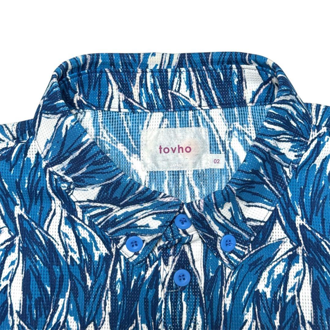 tovho トヴホ リーフ PT シャツ ショート パンツ セットアップ ゴルフ