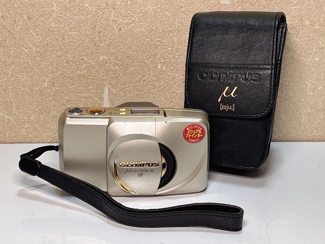 OLYMPUS μ mju Zoom140 VF フィルムカメラ 【中古】