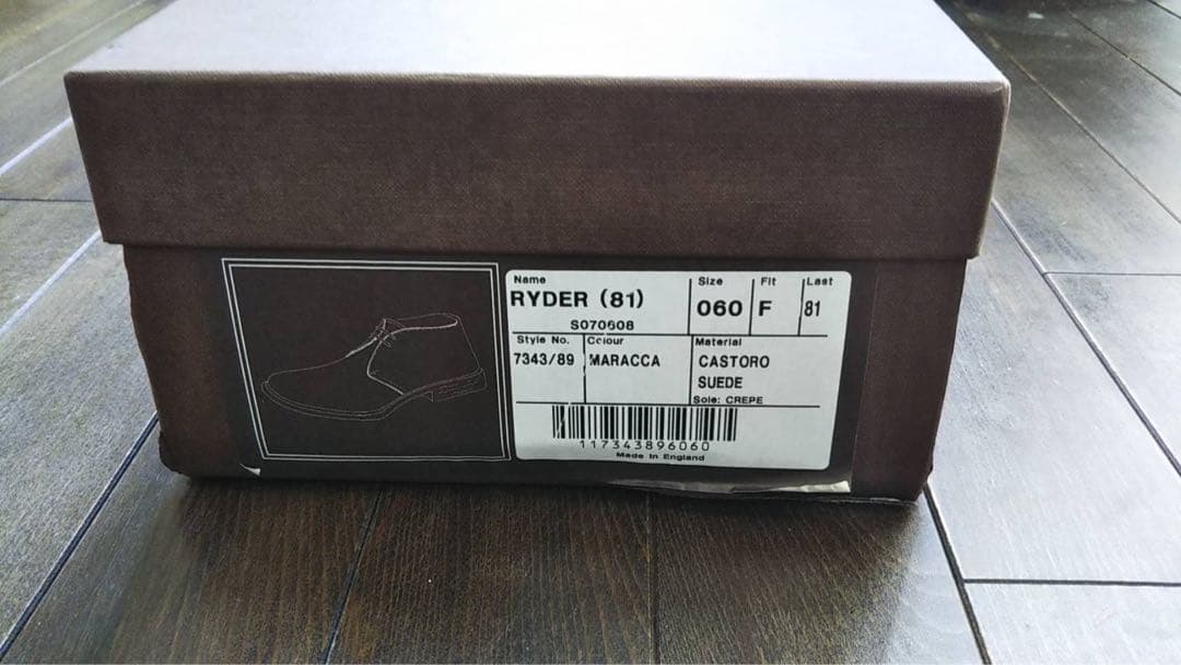 【たろじんさん専用】美品チャーチ　ライダー（マラッカ／UK6）