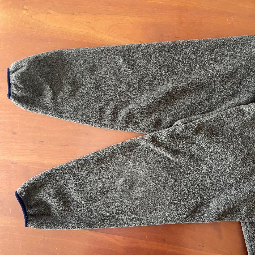 Patagonia Snap-Tフリース★ネイビー×グレー　メンズL★柴田ひかり