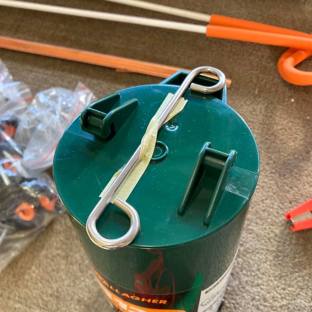 y*a様 ガラガー 番兵 B12 らくらく100mセット 電気柵 家庭菜園 獣害