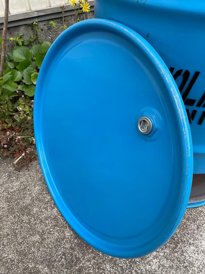 はなちゃん ドラム缶 焼却炉 蓋あり