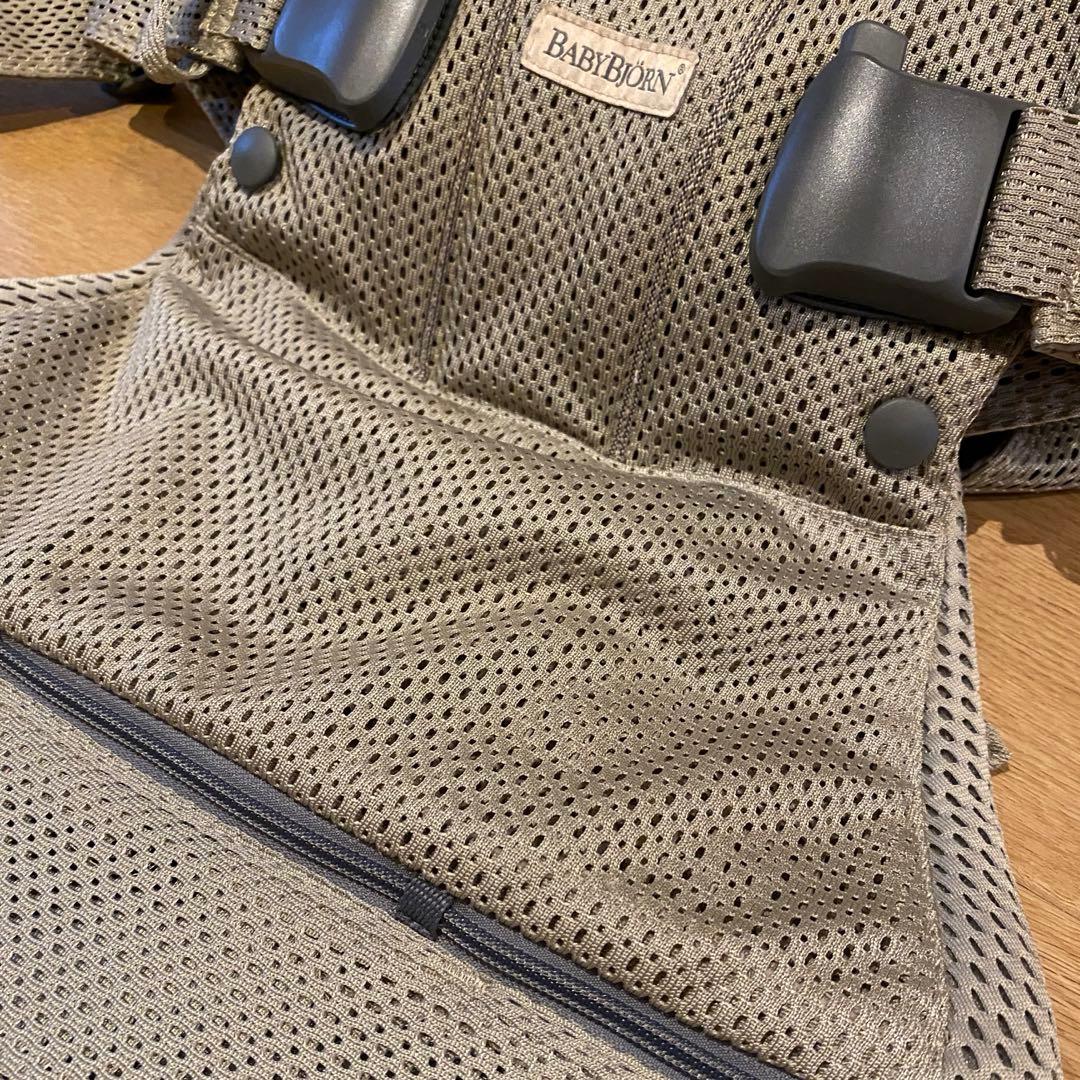 【 BABY BjORN 】 ONE KAI Air メッシュ　グレーベージュ