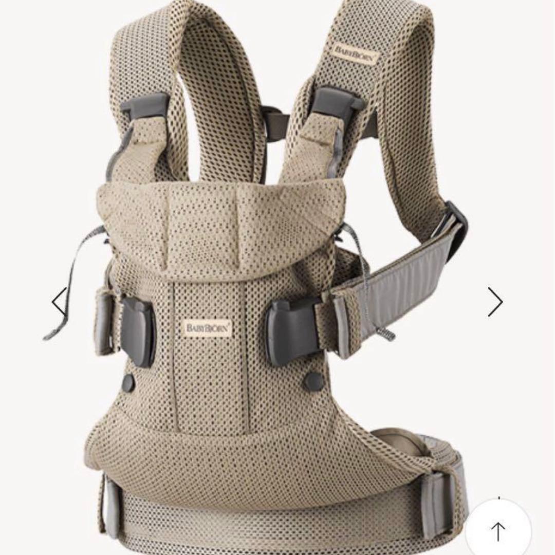 【 BABY BjORN 】 ONE KAI Air メッシュ　グレーベージュ
