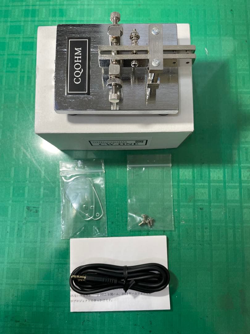 CQOHM CW-ONE モールス信号送信機