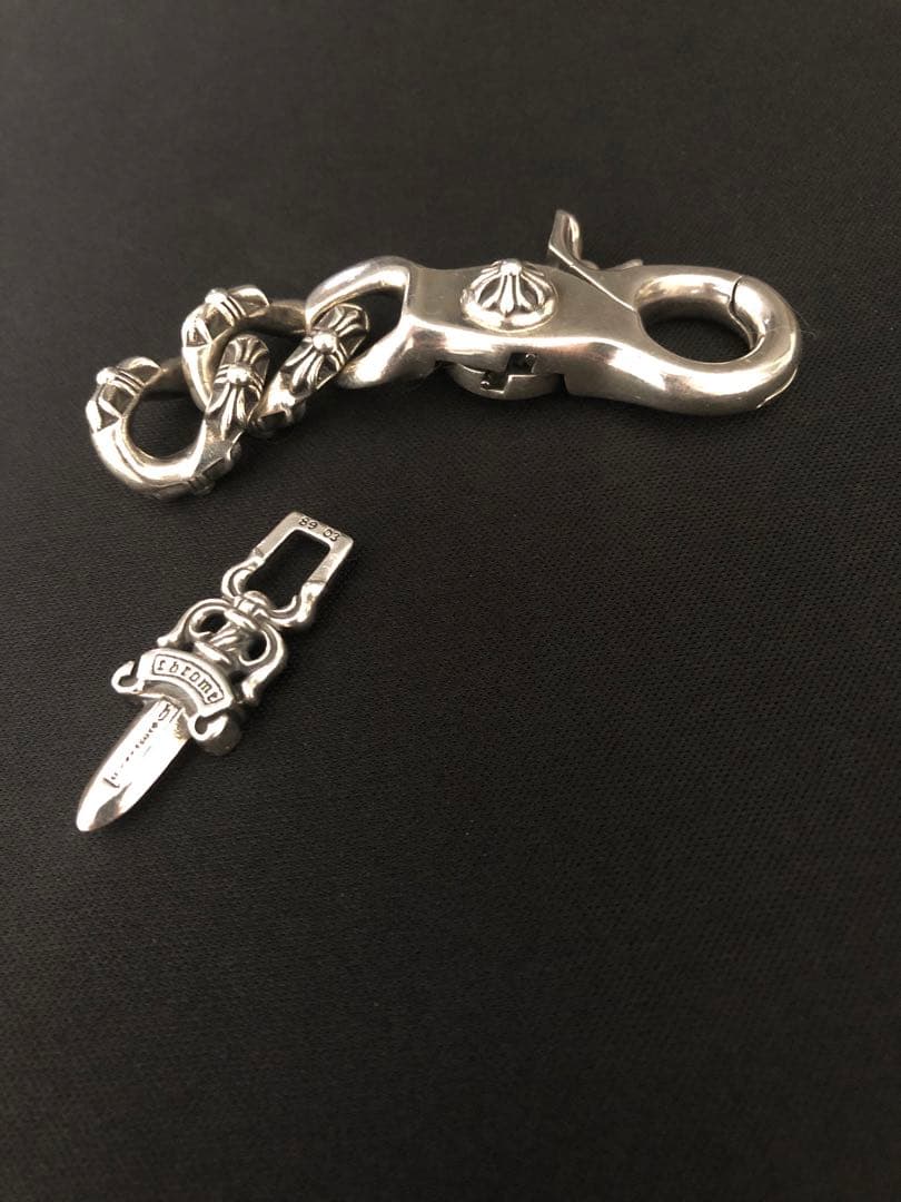 み*✨様 【目玉出品】クロムハーツショートファンシーチェーン2リンク》リングなし