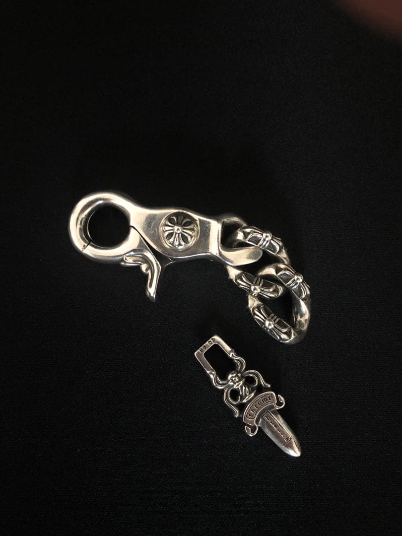 み*✨様 【目玉出品】クロムハーツショートファンシーチェーン2リンク》リングなし