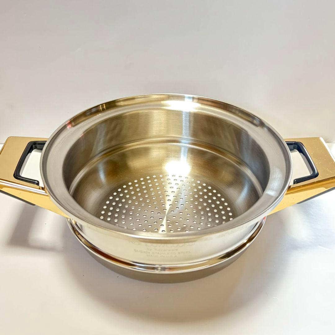 タッパーウェア　レインボークッカー　 両手鍋