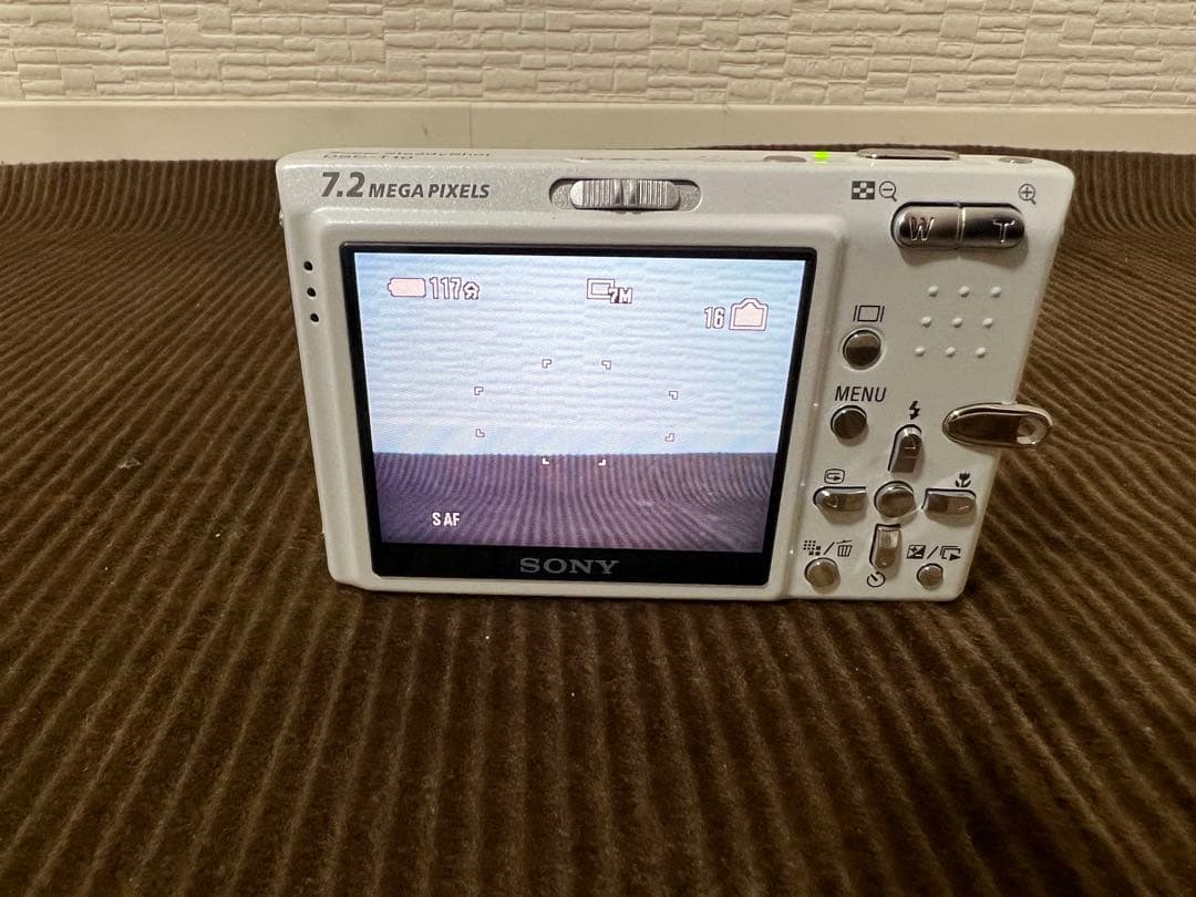 【ほぼ新品】SONY Cyber-shot DSC-T10 デジタルカメラ白