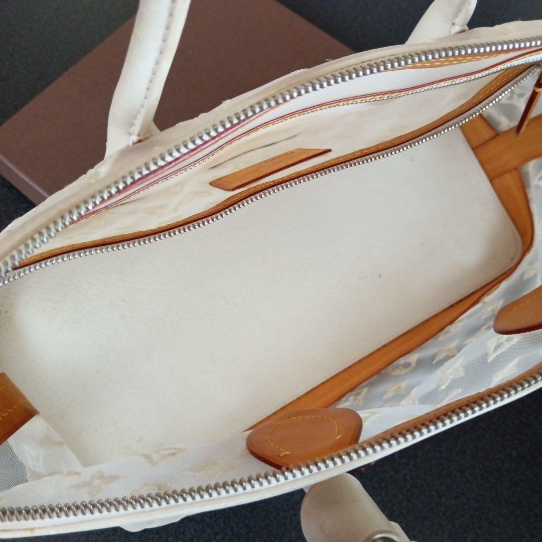 Louis Vuitton 　ロックイットバッグ　透明 　ロゴ入りメッシュ　夏