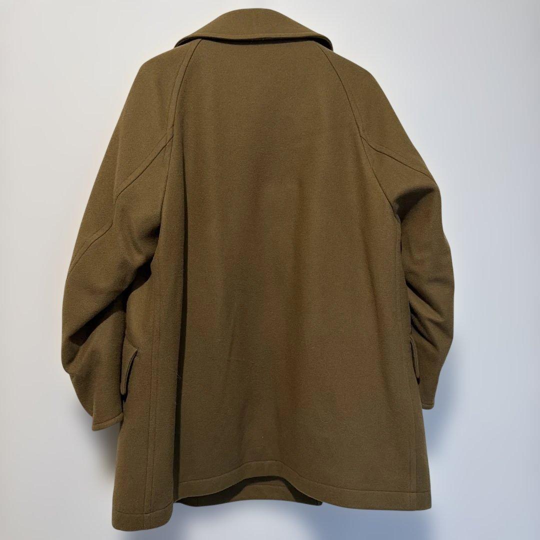 タグ付きmiffew キャメル　 ダブルブレスト ウールコート　定価132000