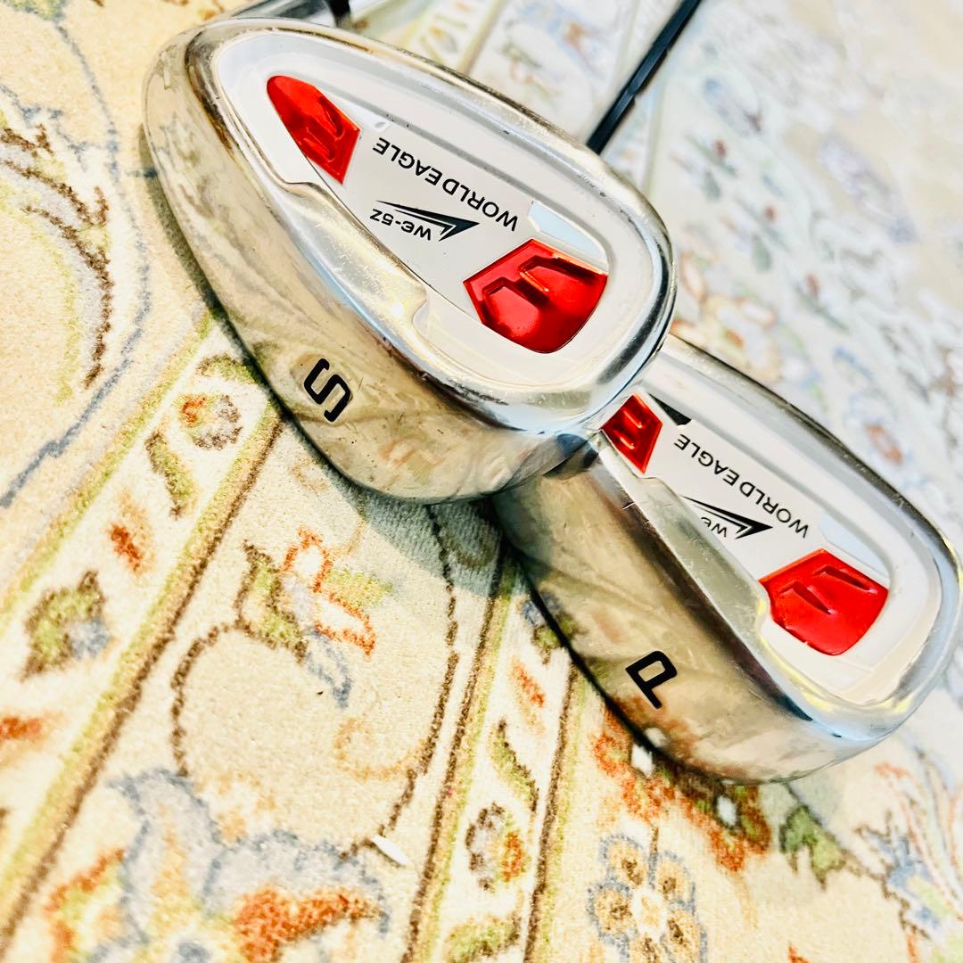 希少 ワールドイーグル WE 5Z-BLACK メンズクラブセット フレックスS