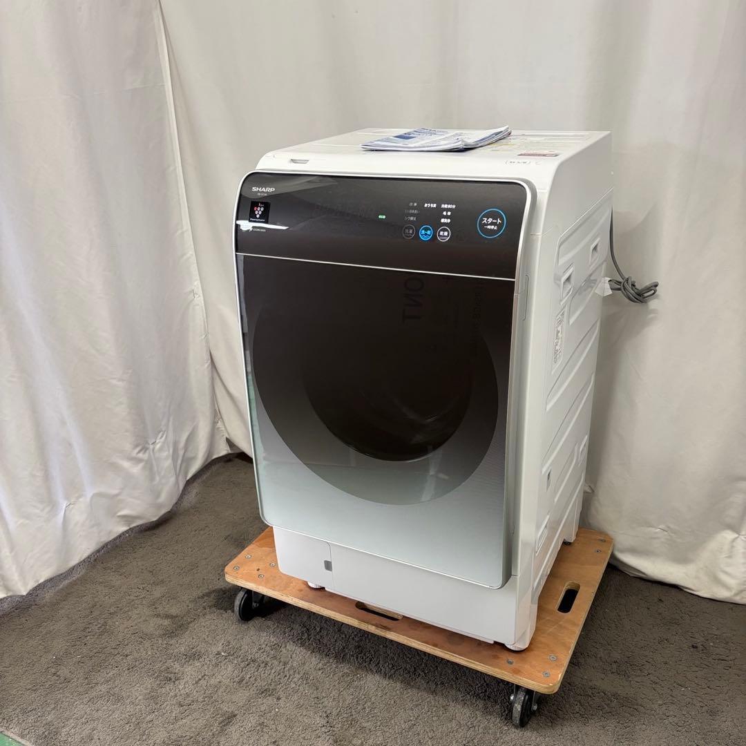 146　SHARP　ドラム式洗濯機　23年製　乾燥　11キロ　右開き　設置無料