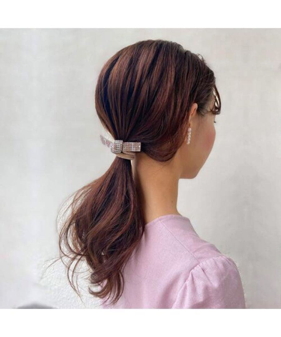 新品未使用2点セットacca限定販売バレッタ&ゴム ヘアアクセサリークリップ