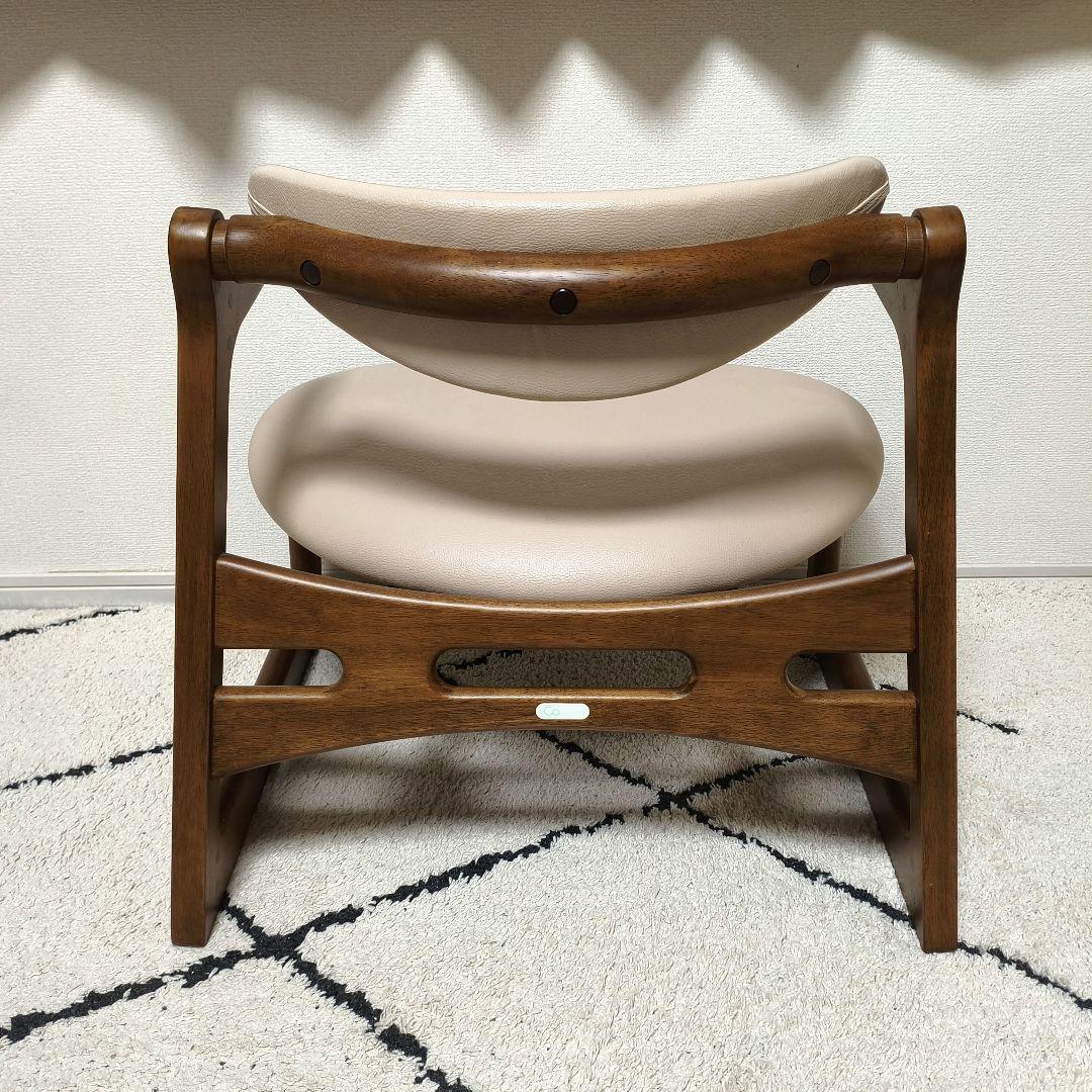 【美品】起立木工 キャスパーチェア casper 座椅子 300R-BE