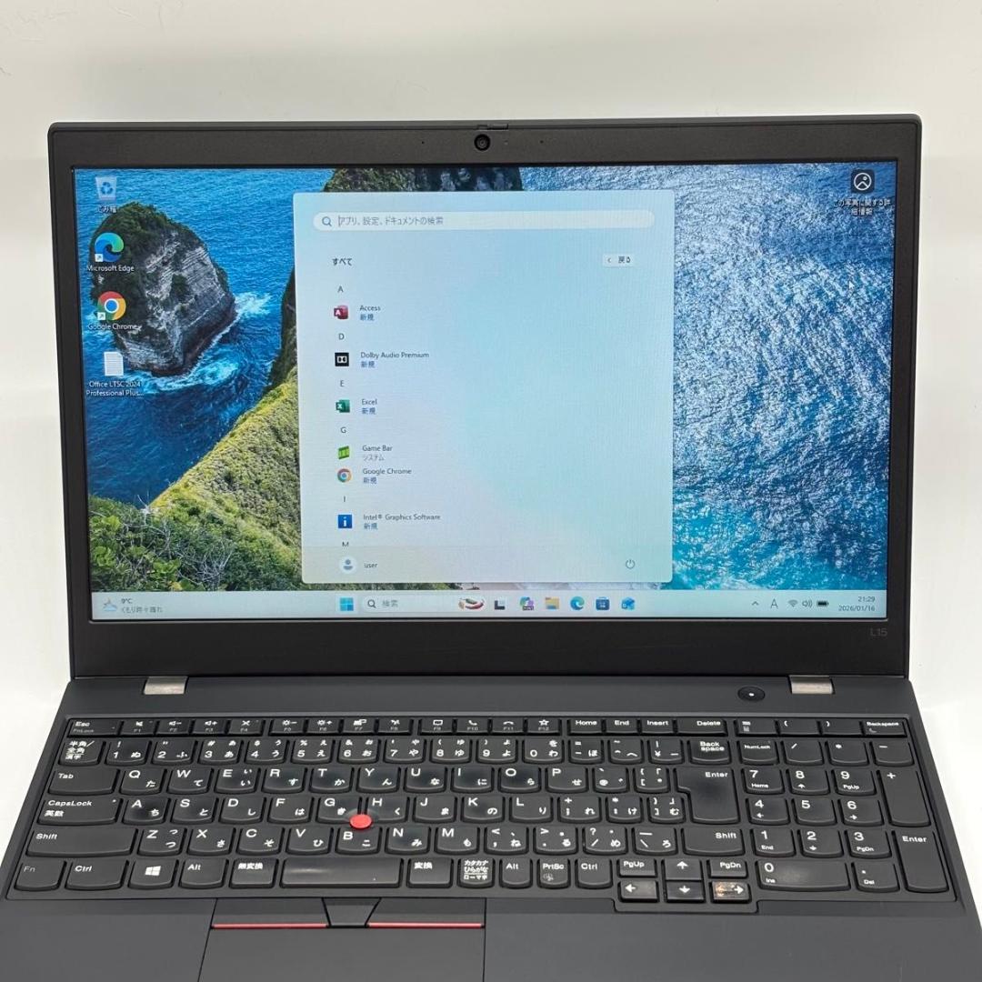 Windowsノート本体 ThinkPad L15 Gen2 Core i5 1135G7 1