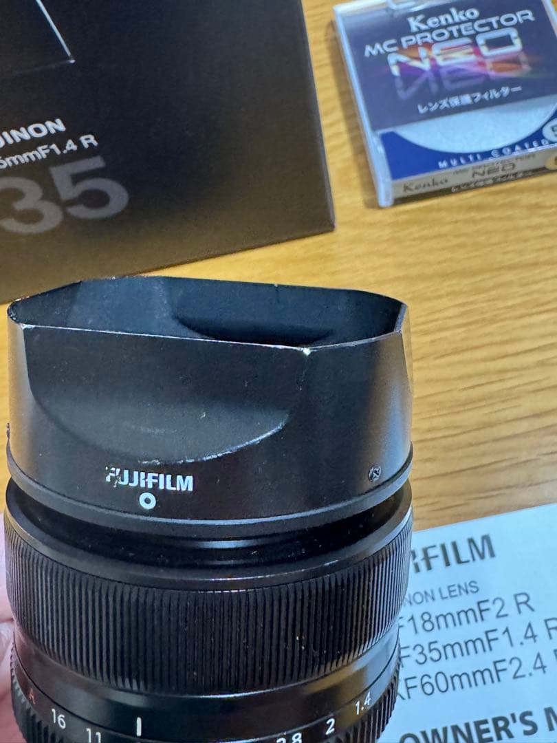 fujifilm XF35mm F1.4R レンズ