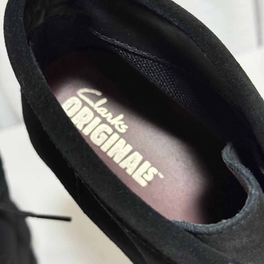 ⭐️未使用級⭐️クラークス　ワラビー　GORE-TEX　スエード　ブラック