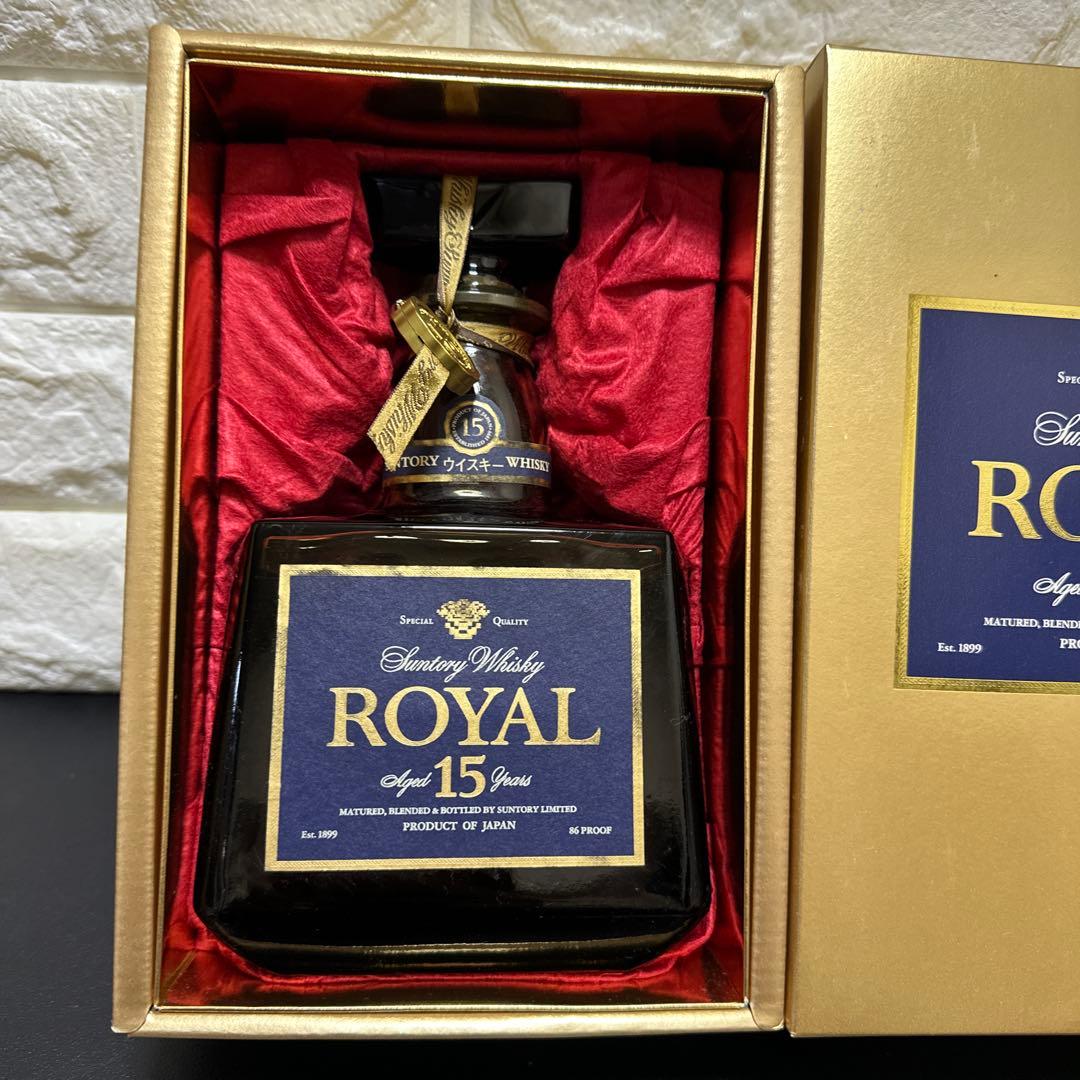 【未開栓】サントリー ウイスキー 15年 ブルーラベル 700ml