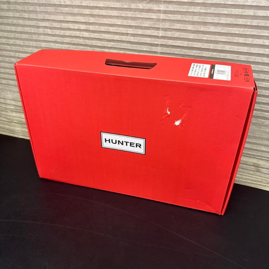 ☆未使用　HUNTER　レインブーツ　オリジナルツアー WFT2210RMA