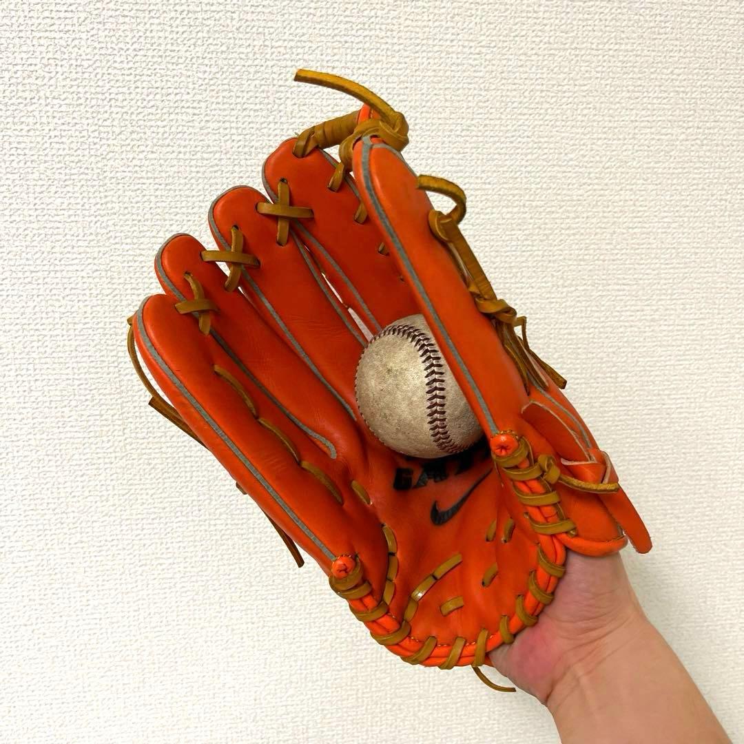 011 ナイキ ダイヤモンドレディ 型抜群 極美品 即戦力 軟式 外野手 左投げ