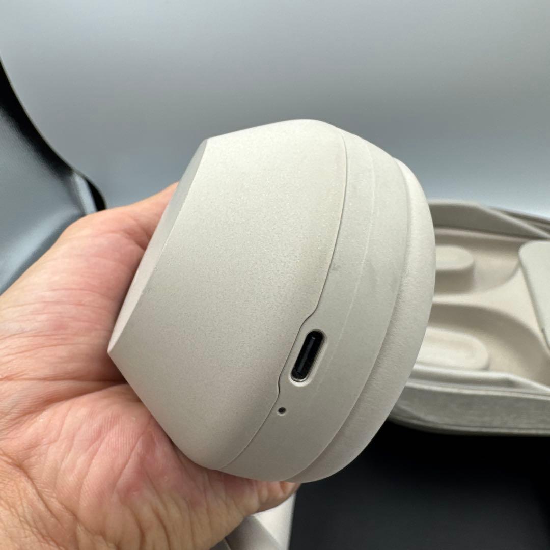 SONY ワイヤレスヘッドホン グレー ケース付き