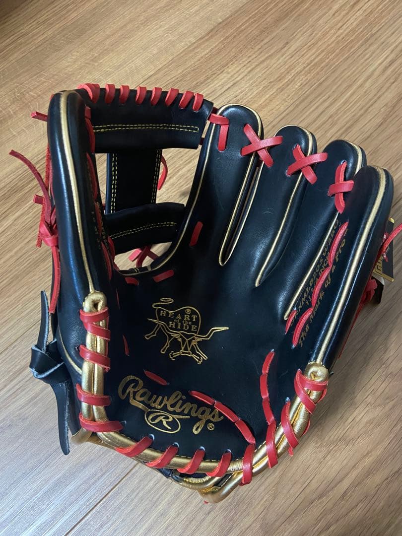Rawlings MlB 205WModel 軟式 黒 グローブスタンド付き