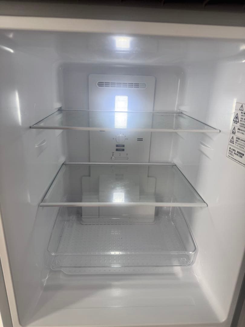 SHARP SJ-D15G-S シルバー 2ドア冷蔵庫 152L 両開き