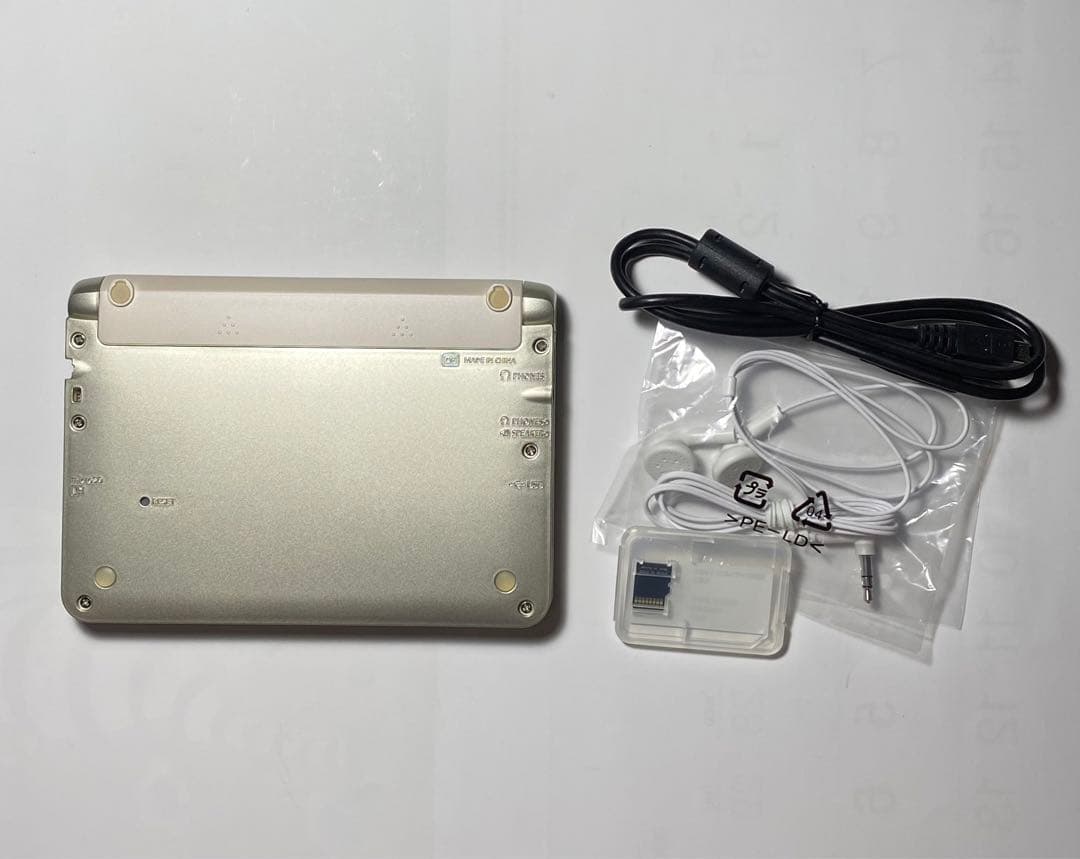 美品 CASIO XD-U6500GD 電子辞書 韓国語ソフト込み