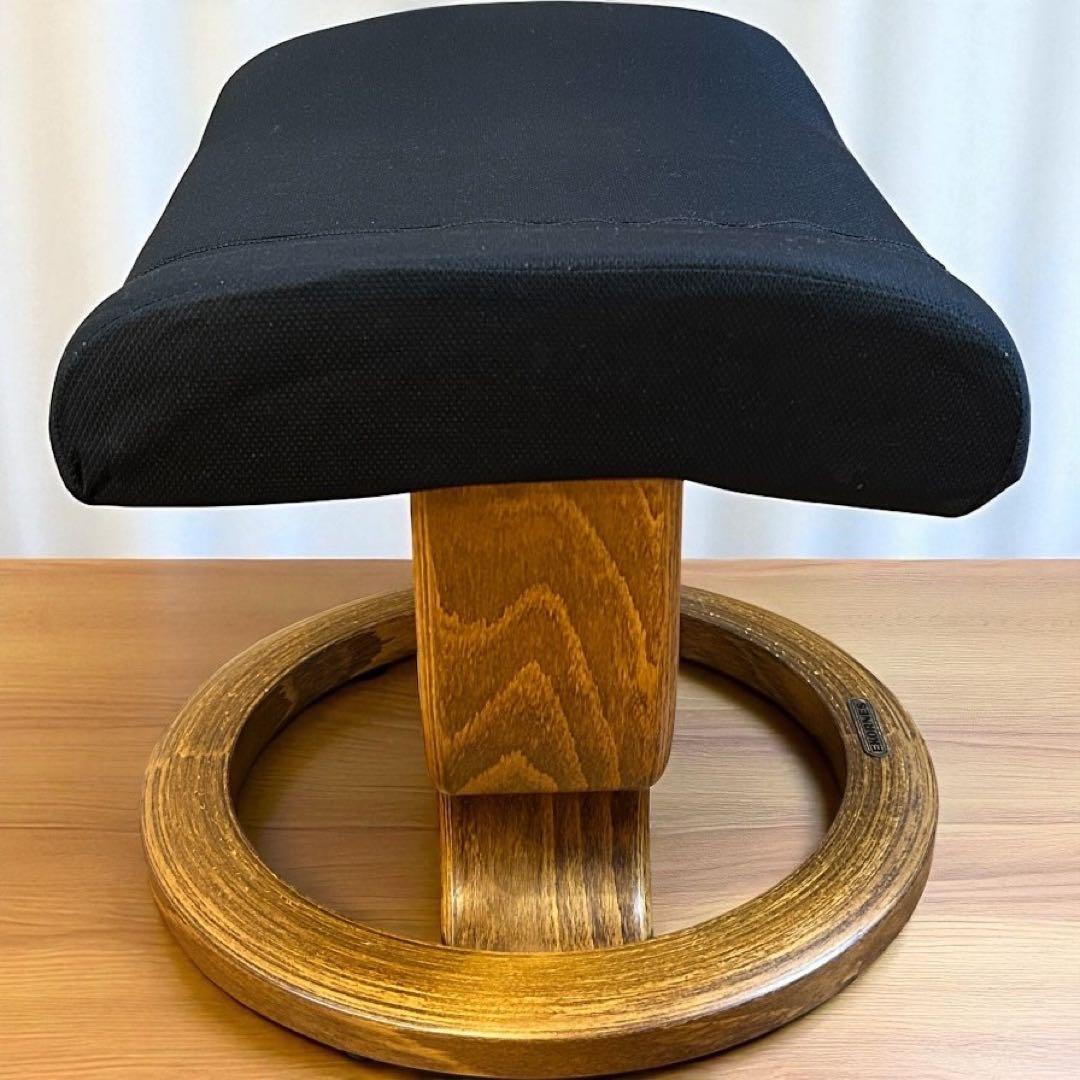 稀少品❣️メッシュ素材✨EKORNES エコーネス 北欧オットマン フットスツール