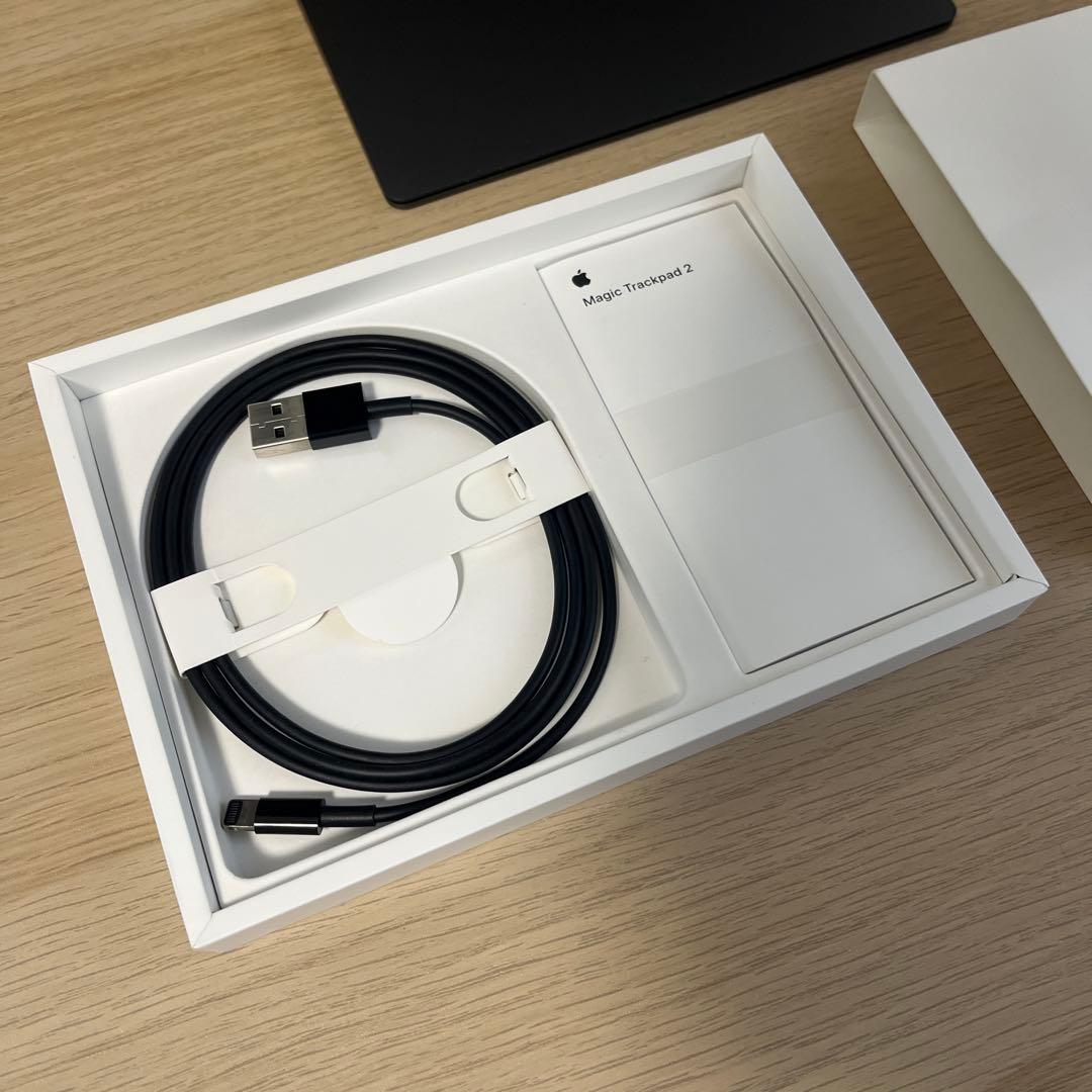 MagicTrackpad2 スペースグレイ lightningケーブル