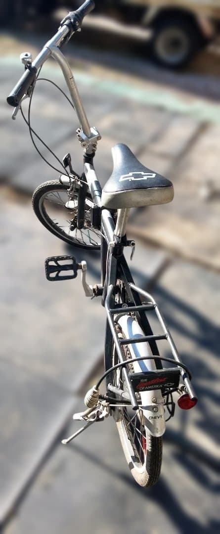 値下げ：19800を17000円へ。シボレー折りたたみ自転車 千葉県船橋市発】