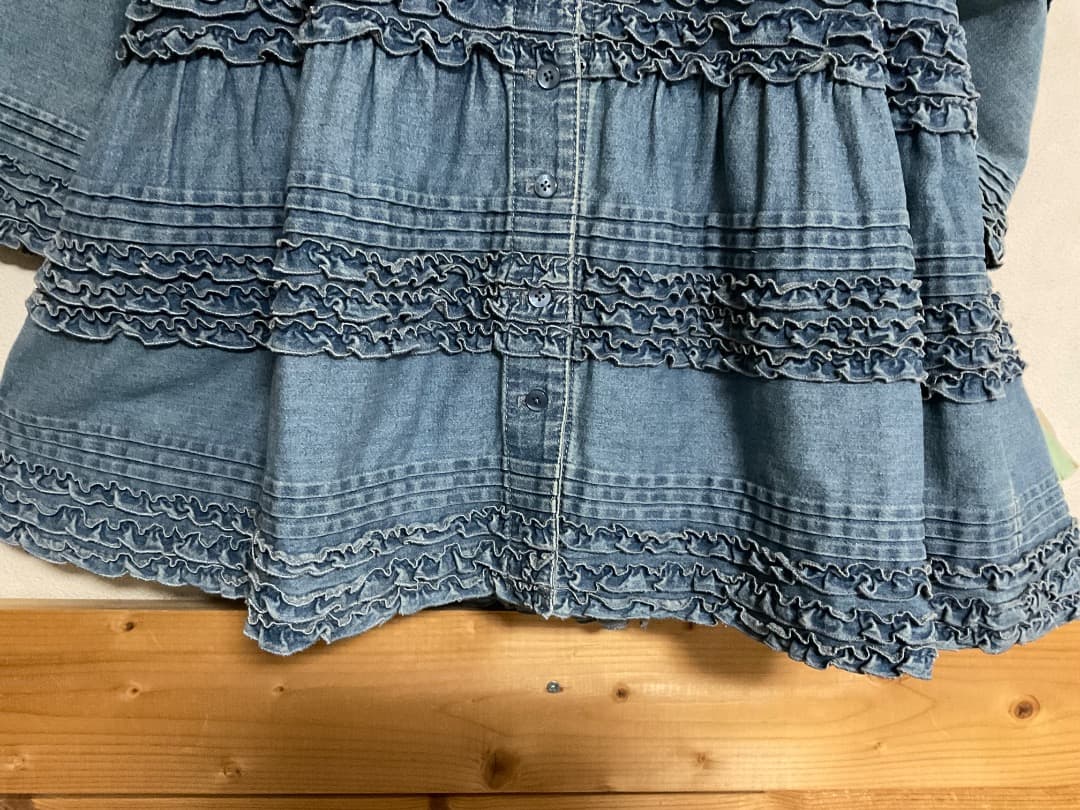 ピンクハウス　デニムワンピースコート