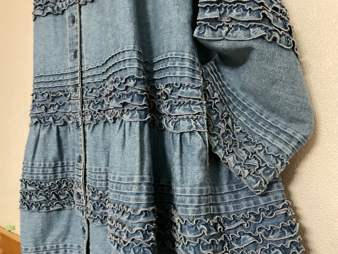 ピンクハウス　デニムワンピースコート