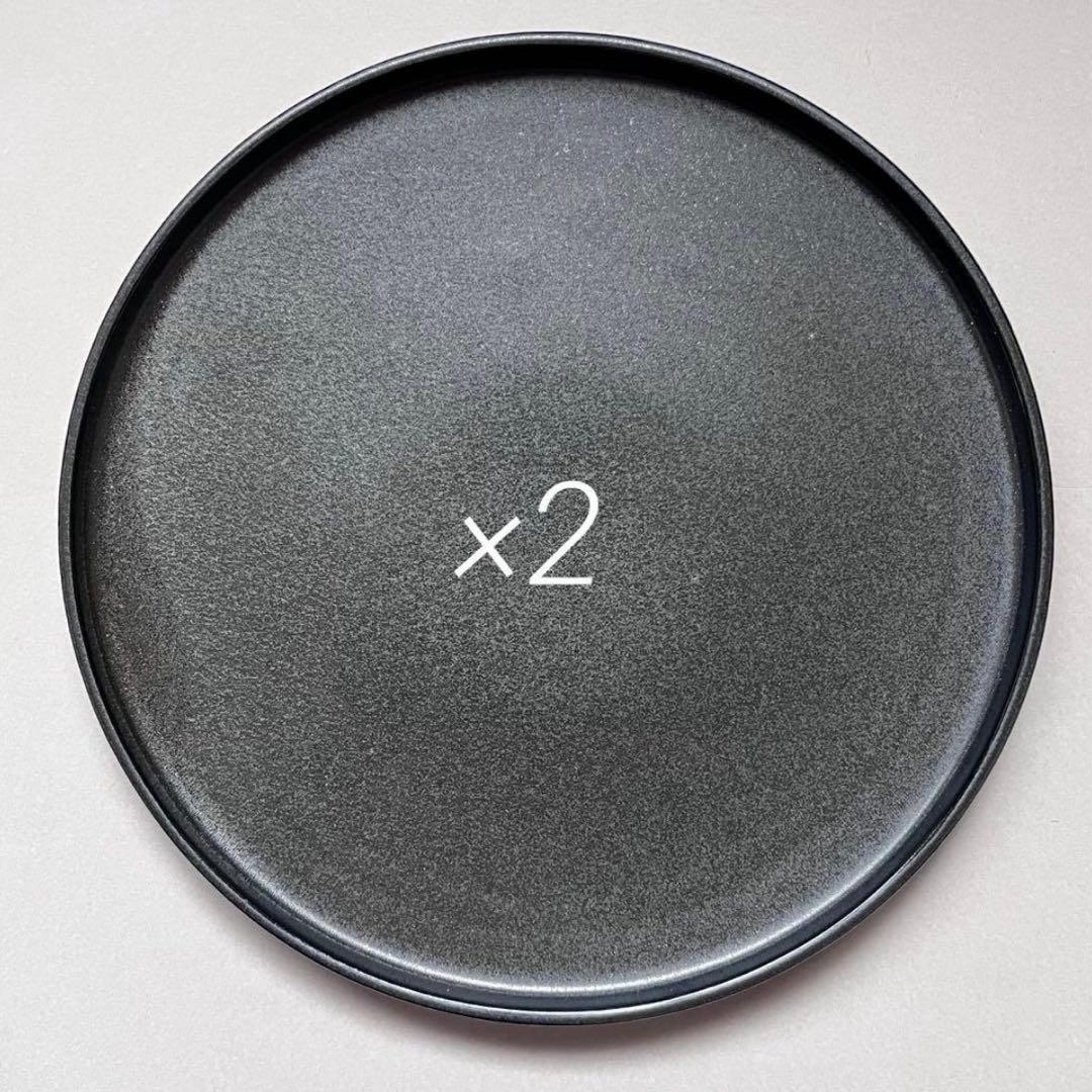 美濃焼　レース　ケーキ皿　取り皿　17cm 生成りホワイト　2枚