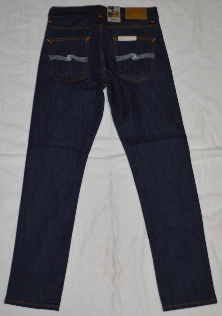 新品 Nudie Jeans Lean Dean Dry Ecru 30/30