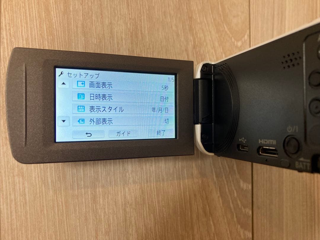 （美品）Panasonic HC-V360MS ビデオカメラ