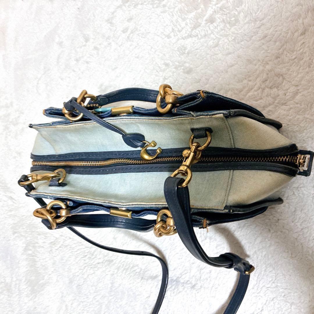 COACH コーチ　ドリーマー　ハンドバッグ　ショルダー　2way デニム
