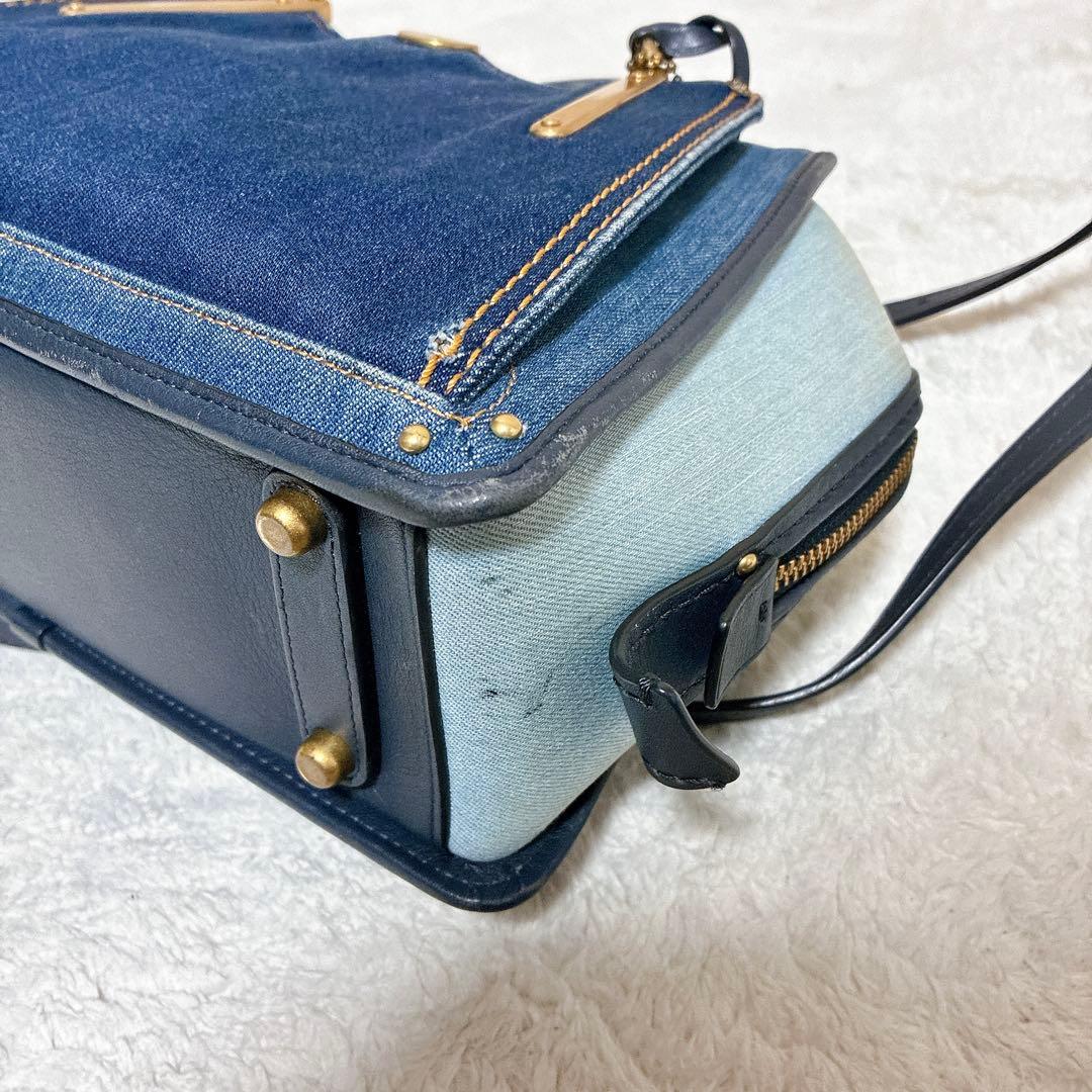 COACH コーチ　ドリーマー　ハンドバッグ　ショルダー　2way デニム