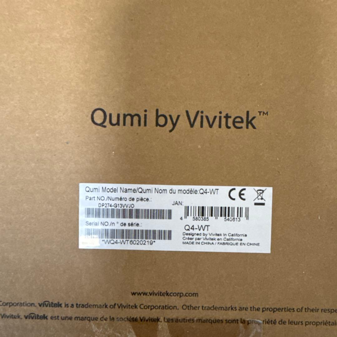 (ジャンク) QUMI HDポケットプロジェクター Q4-WT