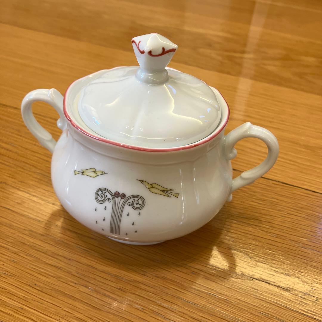 リチャードジノリ×皆川明 フルーツスタンド&シュガーポット　ミナペルホネン