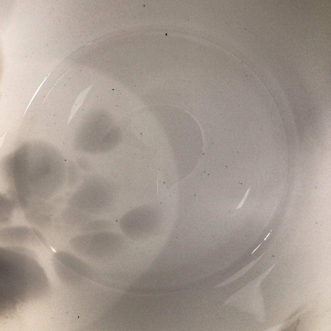 Ｒ７６４　水指　『笹川光友造』『大徳寺　太田大梅　箱書』『硝子水指』　共箱