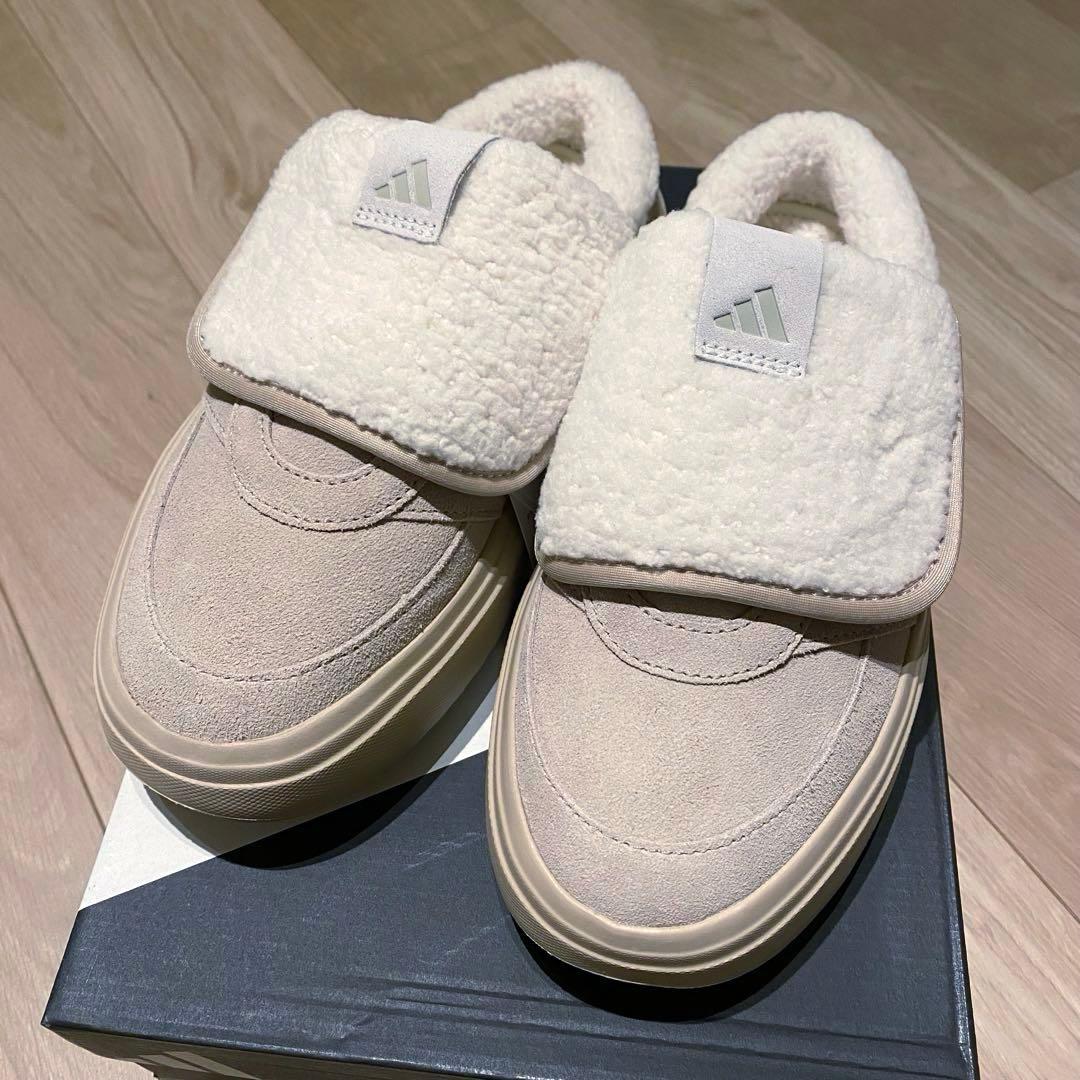 新品未使用【韓国限定】23.5 adidas グランドコートミュール ベージュ