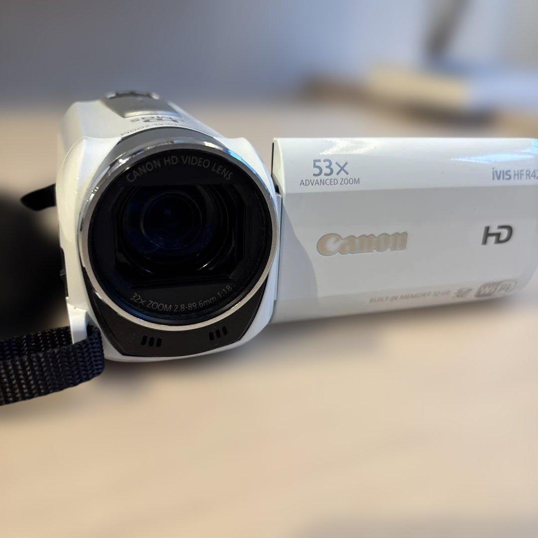 Canon IVIS HF R42 ビデオカメラ 本体　充電器　バッテリー