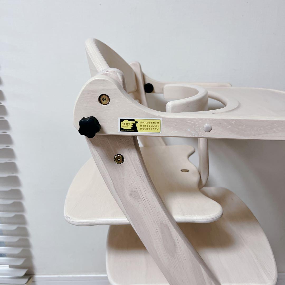 【未使用級】大和屋 yamatoya すくすくチェア スリムJ　ハイチェア