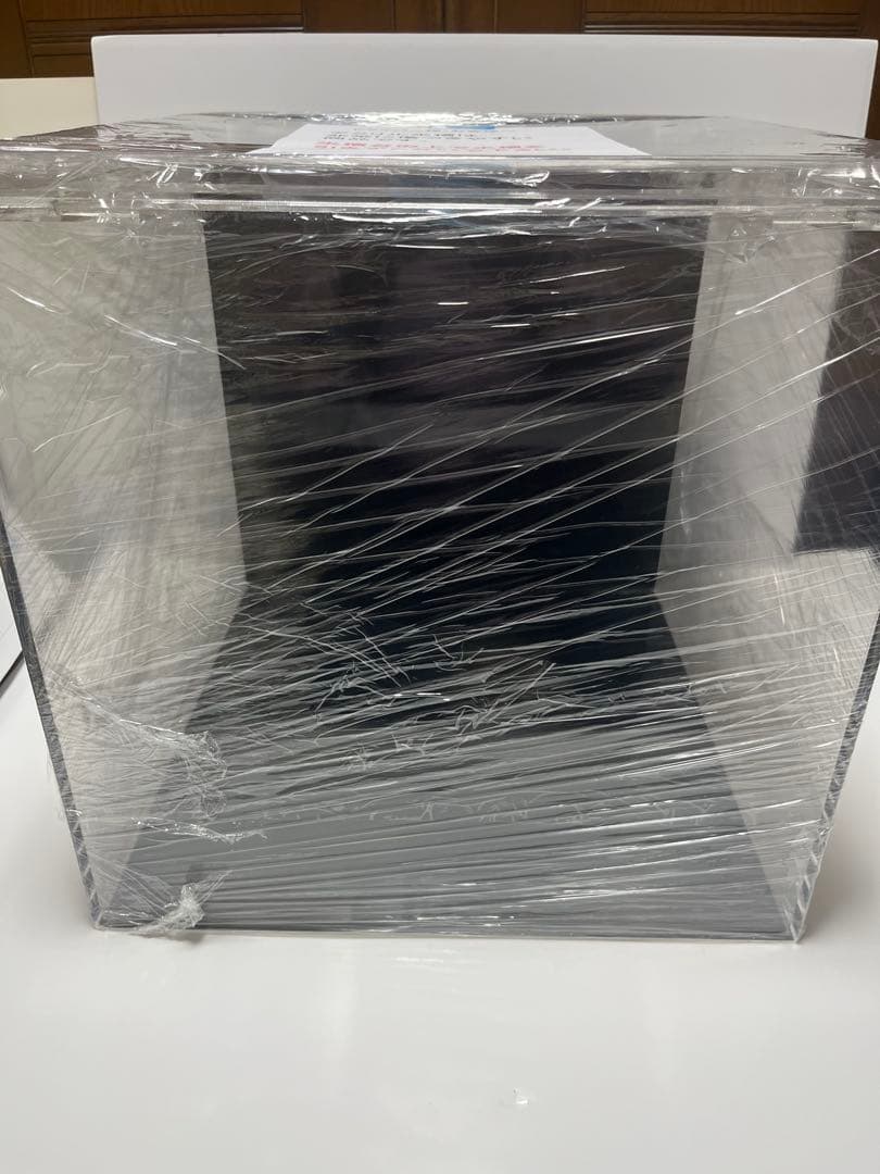 新品未使用 【引取限定】45cmアクリル水槽 6ミリ 2面ブラック