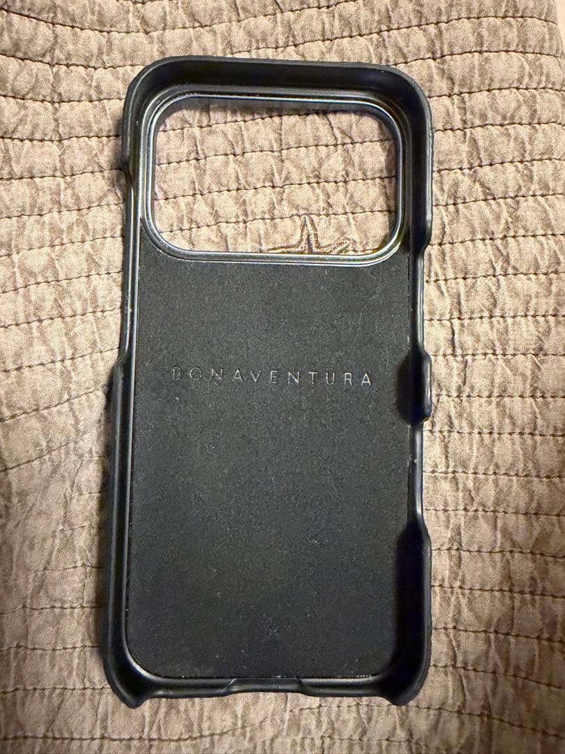 BONAVENTURA ブラック iPhone用ケース　17プロ