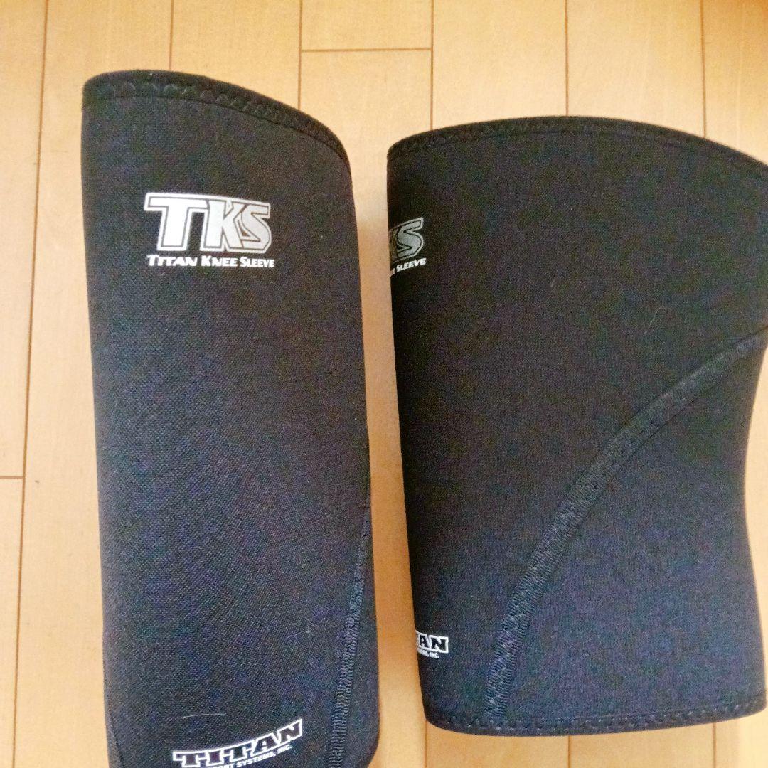 TKS Titan Knee Sleeve ブラック 2個セット